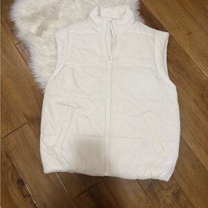 DSG Cream Puffer Vest